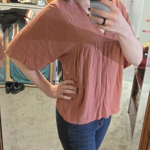 Knox Rose Women's Pink Blouse